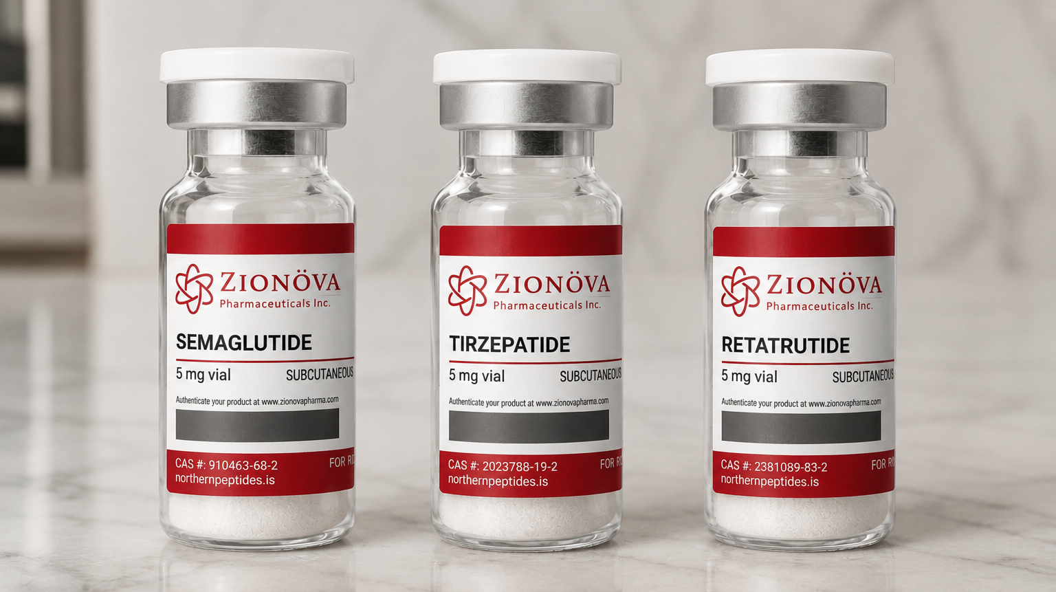 Semaglutide, Tirzepatide, Retatrutide: What’s the Difference?