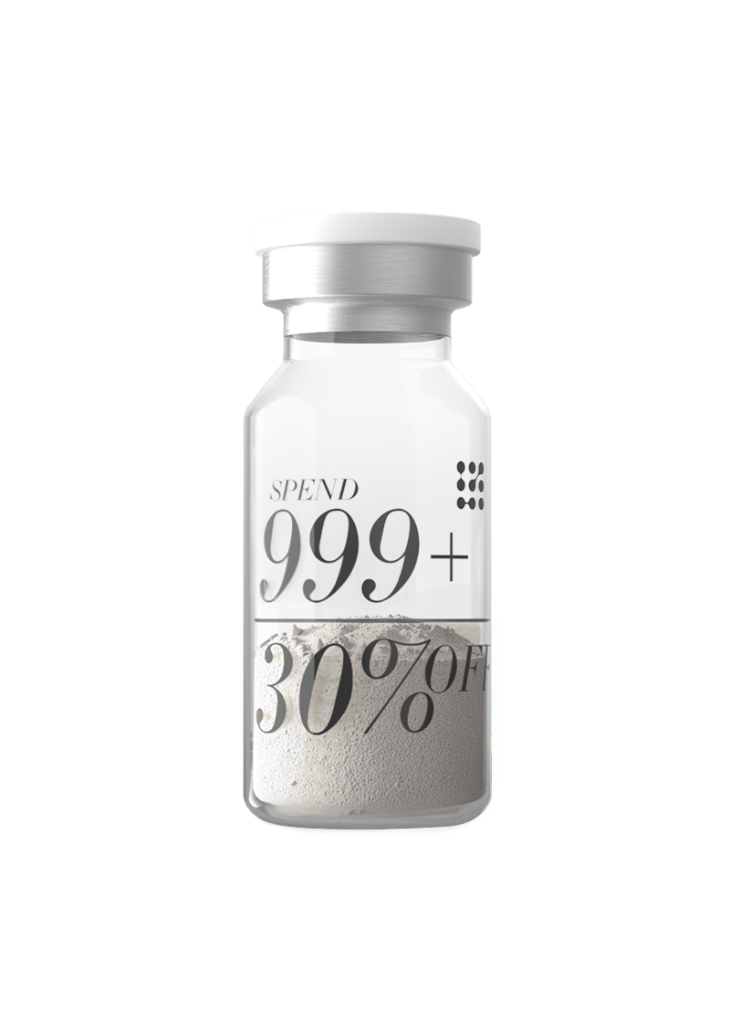 30 percent off label, Zionova product bottle